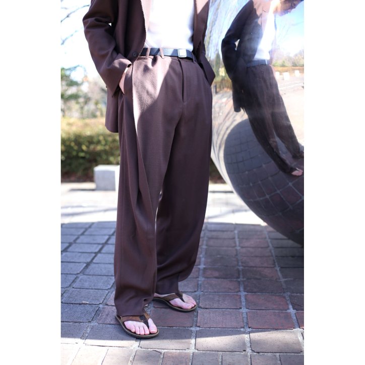 【Lea Boberg / リア ボバーグ】D.P. TROUSERS BRITISH WOOL CREPE -kiretto オンライン/通販