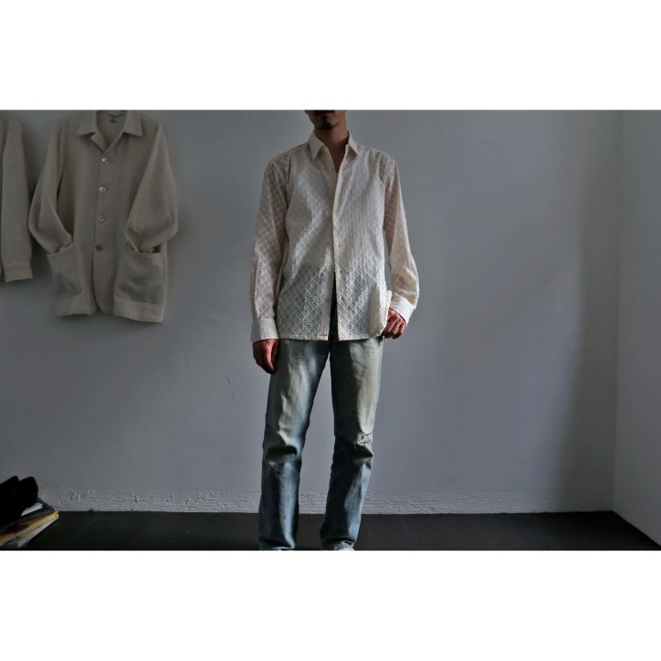 PERIOD FEATURES/ピリオドフィーチャーズ】SHIRT JAQUARD -kiretto