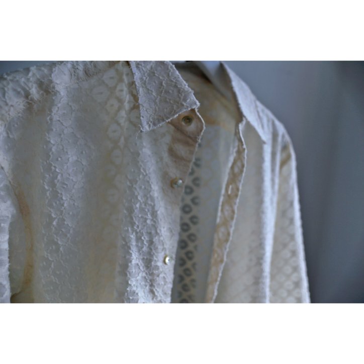 PERIOD FEATURES/ピリオドフィーチャーズ】SHIRT JAQUARD -kiretto