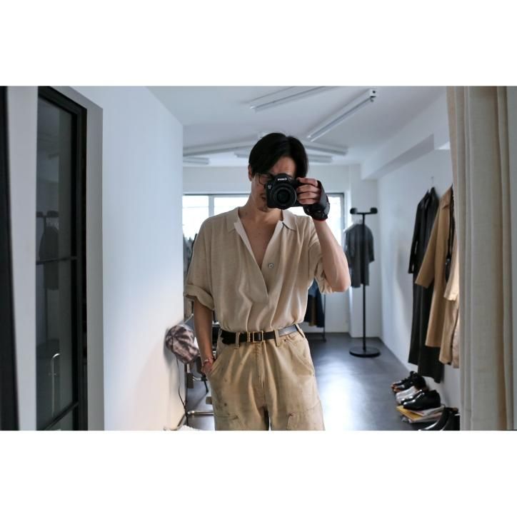 【美品】メイアス LINEN MIX SHEER PULL OVER L ブルー LINEN MIX SHEER WIDE PULL OVER / CEPO-3S08 – meias online
