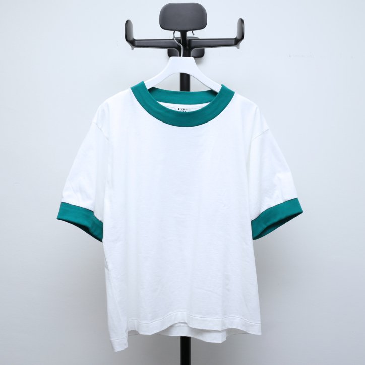 kooky zoo 23ss JUVENILE TRIM TEE GREEN 2 - Tシャツ/カットソー(半袖