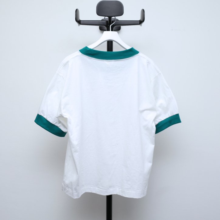 kooky zoo 23ss JUVENILE TRIM TEE GREEN 2 - Tシャツ/カットソー(半袖