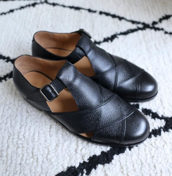 靴 Giacometti ROSSA NERO SLINGBACK SANDAL Giacometti ROSSA NERO SLINGBACK SANDAL