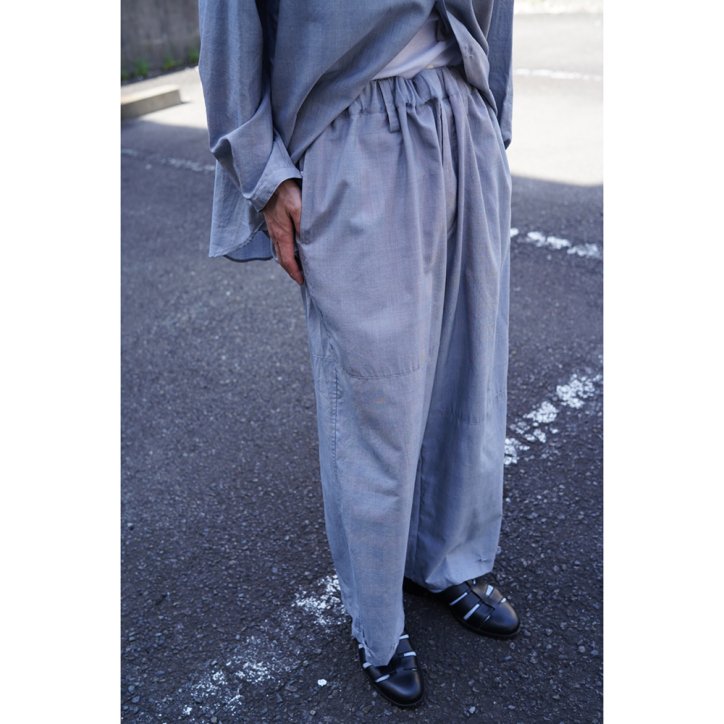 Masnou design / ޥΥ ǥBig Pants (U-5) Cotton Silk Check