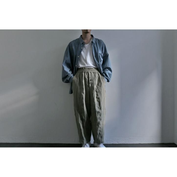 refomed / リフォメッド】【23SS】DONGOROSU WIDE PANTS GREEN-kitetto オンライン/通販