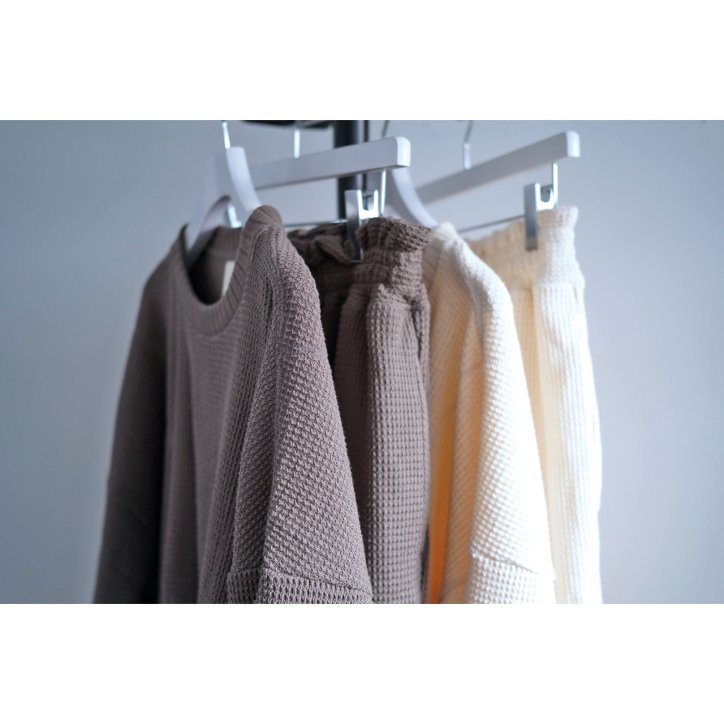 refomed / リフォメッド】【23AW】AZEAMI THERMAL TEE BROWN -kiretto