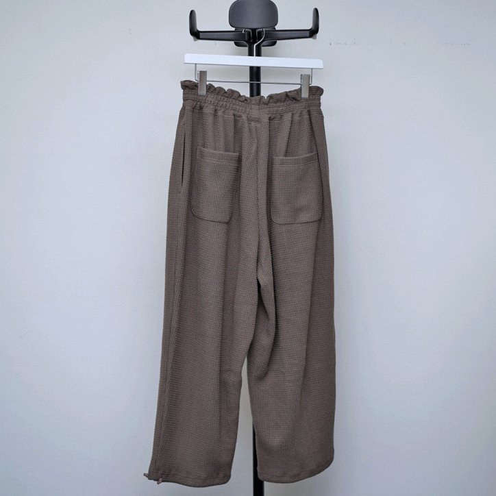 refomed / リフォメッド】【23AW】AZEAMI THERMAL PANTS BROWN 