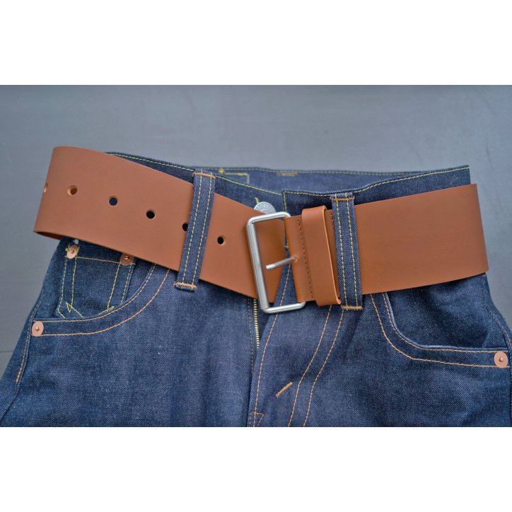 KOOKY ZOO クーキー ズー】【23AW】JUVENILE LEATHER BELT BROWN