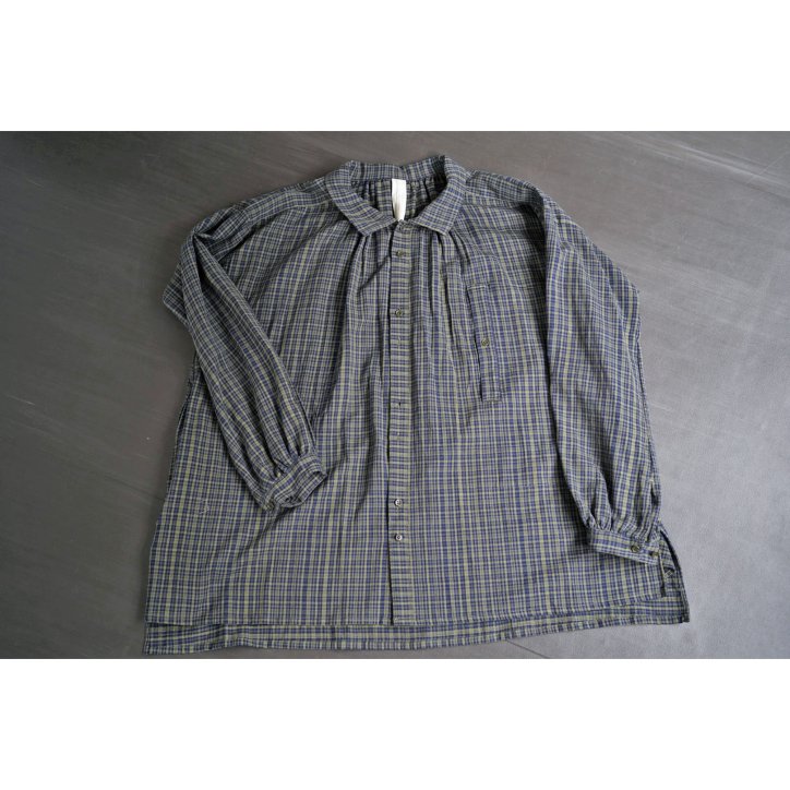 Masnou design / マスノウ デザイン】F.SHIRT (136) CHECK KHAKI -kiretto 通販/オンライン