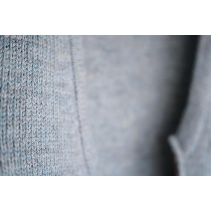 【refomed / リフォメッド】【23AW】OLD MAN KNIT VEST SAX-kiretto 通販/オンライン