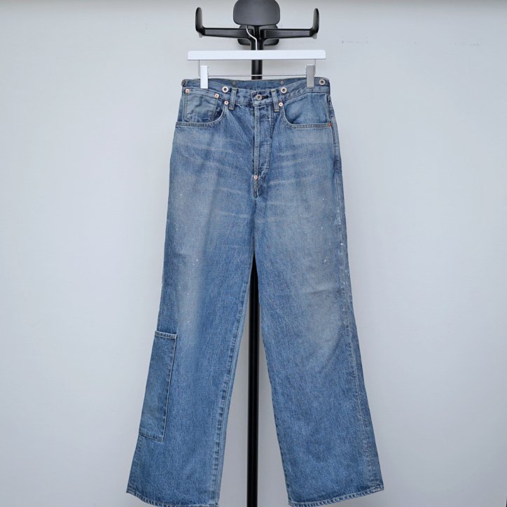 refomed / リフォメッド】【23AW】RIGHT HANDED DENIM PANTS 