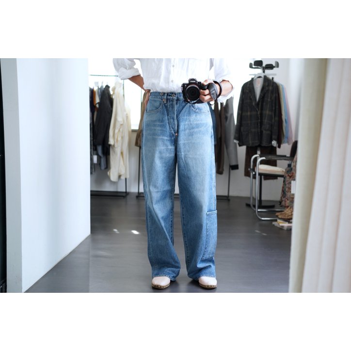 refomed / リフォメッド】【23AW】RIGHT HANDED DENIM PANTS 