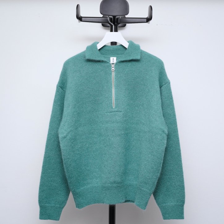 MEIAS / メイアス】【23AW】SUPER KID MOHAIR HALF ZIP -通販 