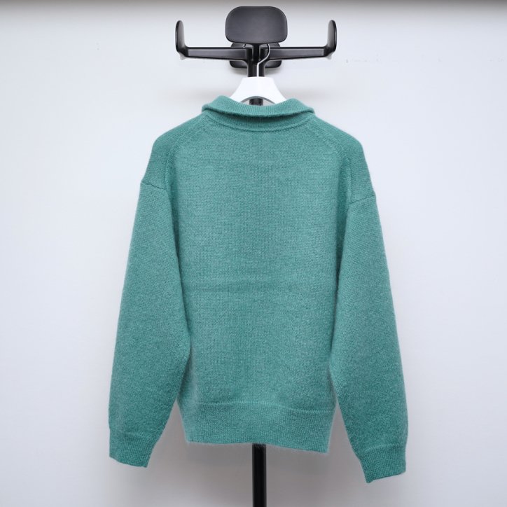 【MEIAS / メイアス】【23AW】SUPER KID MOHAIR HALF ZIP 