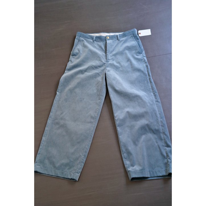 I AM DORK /アイアムドーク Work pants Corduroy BLUE - kirettoーv