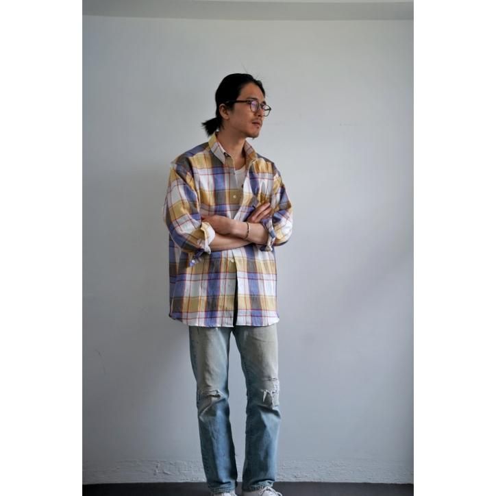 I am dork アイアムドーク Long sleeve shirt LINEN