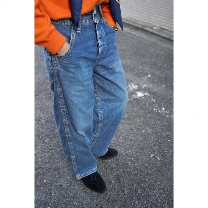 KOOKY ZOO クーキー ズー】COWBOY DENIM PANTS 加工