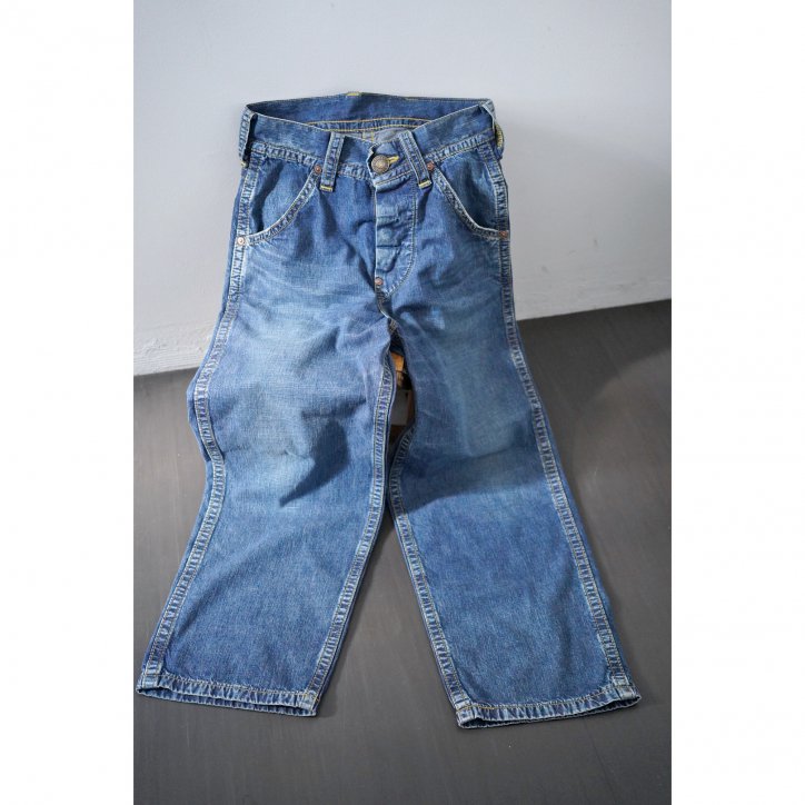 KOOKY ZOO  COWBOY DENIM PANTS(Distressed)