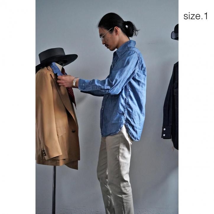 KOOKY ZOO JUVENILE CHAMBRAY SHIRT