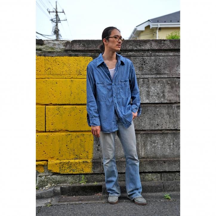 kooky zoo JUVENILE CHAMBRAY SHIRT【EX】 KOOKY ZOO JUVENILE CHAMBRAY SHIRT