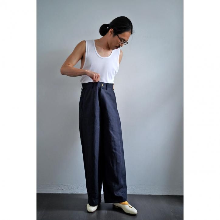 I AM DORK /アイアムドーク work pants NAVY