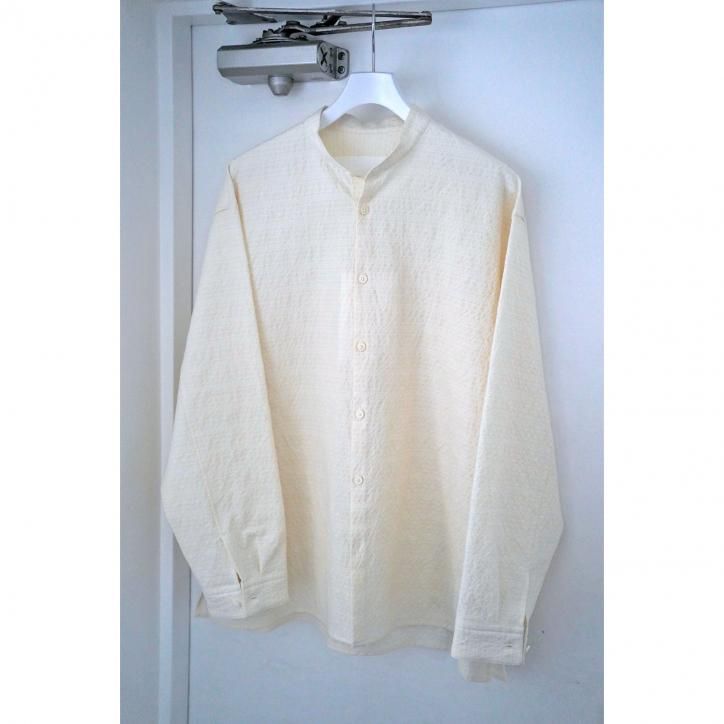 【早い者勝ち】nonnotte ウールコットン　カバーオール　ホワイト　希少 nonnotte / ノノット / Draping Extra Over C/N Pullover【Nid