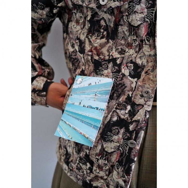 新品 bless n°08 ブレス Cat ゴブラン ジャケット ねこ柄 BLESS』N°80