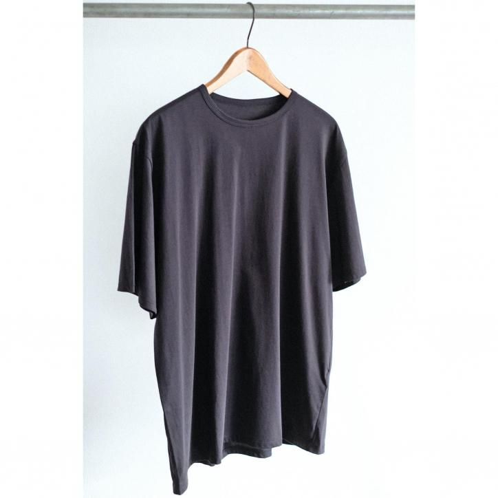 KANEMASA PHIL. /ͥޥե46G Cotton Thin Pack Tee BLACK