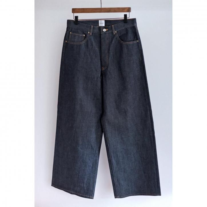 BISOWN/ビソウン BISOWN WIDE DENIM INDIGO RIGID