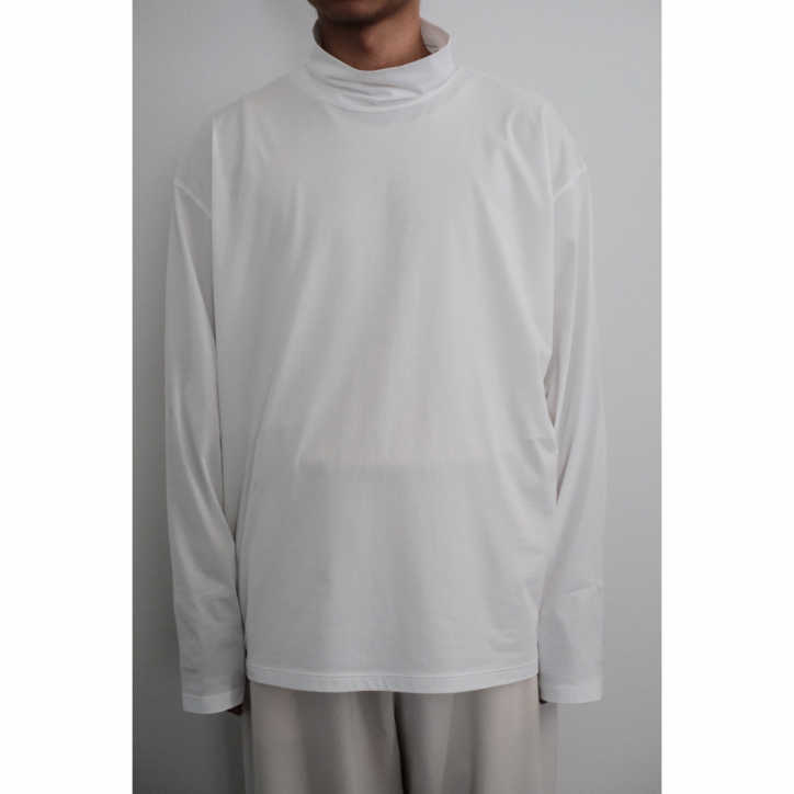 KANEMASA PHIL./ͥޥե46G Cotton Turtle Neck Oxford White