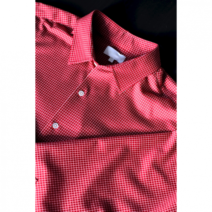 LAST ONEۡKANEMASA PHIL./ͥޥե36G Atmosphere Check Shirt Red