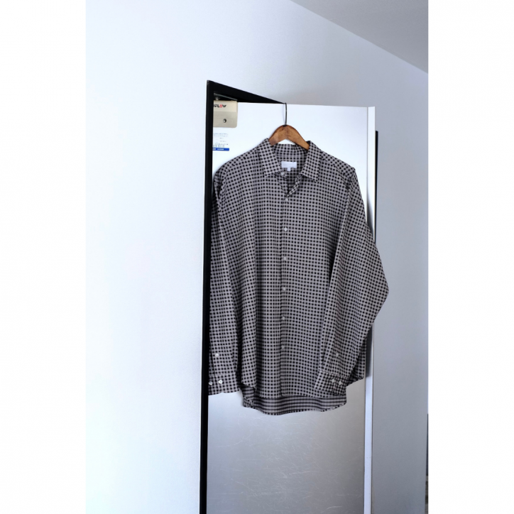 LAST ONEۡKANEMASA PHIL./ͥޥե36G Atmosphere Check Shirt White
