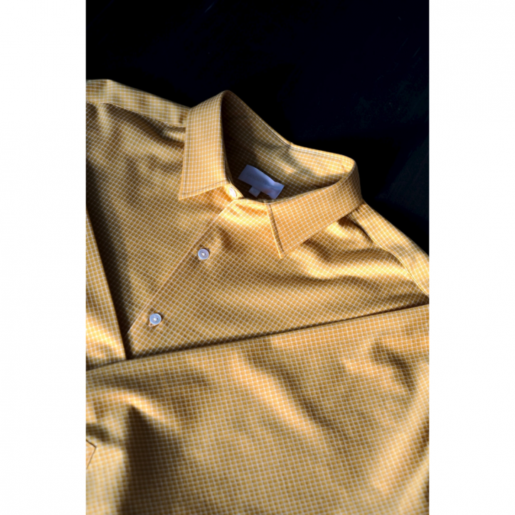 LAST ONEۡKANEMASA PHIL./ͥޥե36G Atmosphere Check Shirt Yellow