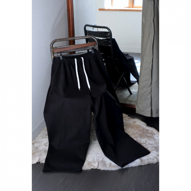 LAST ONEۡGurank/󥯡ۡ25FWLoop wheel HT pants Black