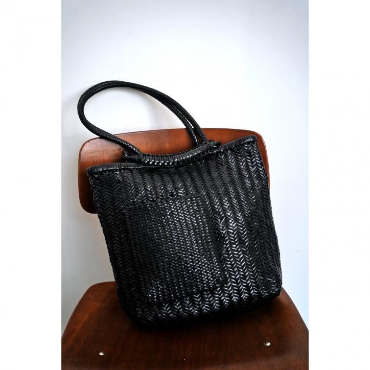 9/7 20:00~ۡSAGAN VIENNA/ʡPAZAR BOOK TOTE WOVEN BLACK