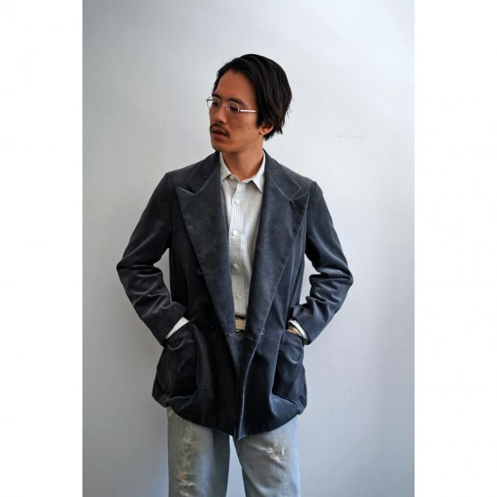 ゆっけ　la favola フランネル4Bダブルジャケット la favola ウールナイロンフランネル4Bダブルジャケット - メルカリ