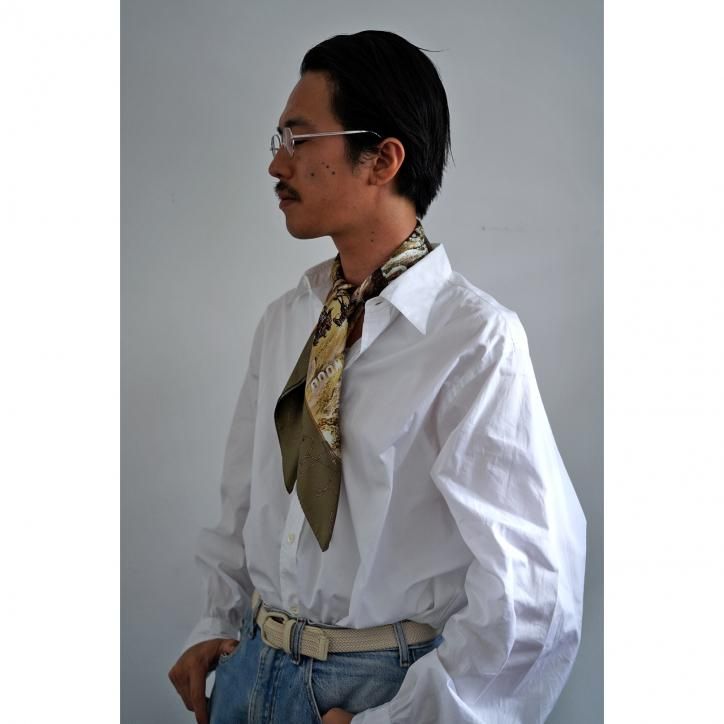 NICENESS HARTI / ハーティ シルクスカーフ KHAKI