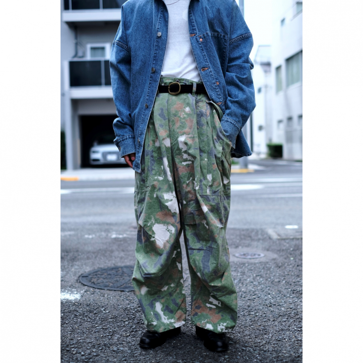 パンツ Gurank Cargo pants camouflage Gurank