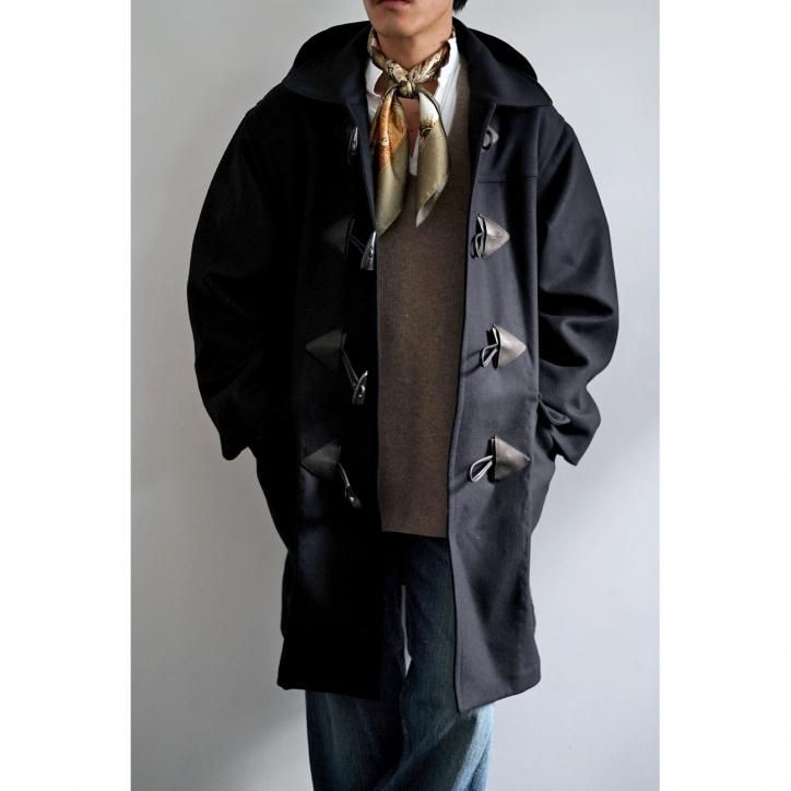 niceness WETTON DUFFLE COAT ダッフルコート　ネイビー NICENESS LIGHT MELTON DUFFLE COAT 