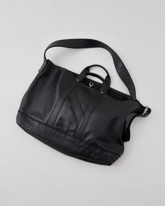 ナイスネス H.LEDZ H.レッズ　ショルダートートバッグ　レザー　革ブラック H.LEDZ / エイチ.レッズ ( ショルダートートバッグ - ホース