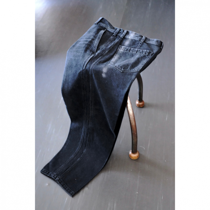 10/5 21:00-ۡSARTO/ȡۡ25AWPANTS TYPE 003 EMBROIDERY DENIM PANTS/WASHED BLACK