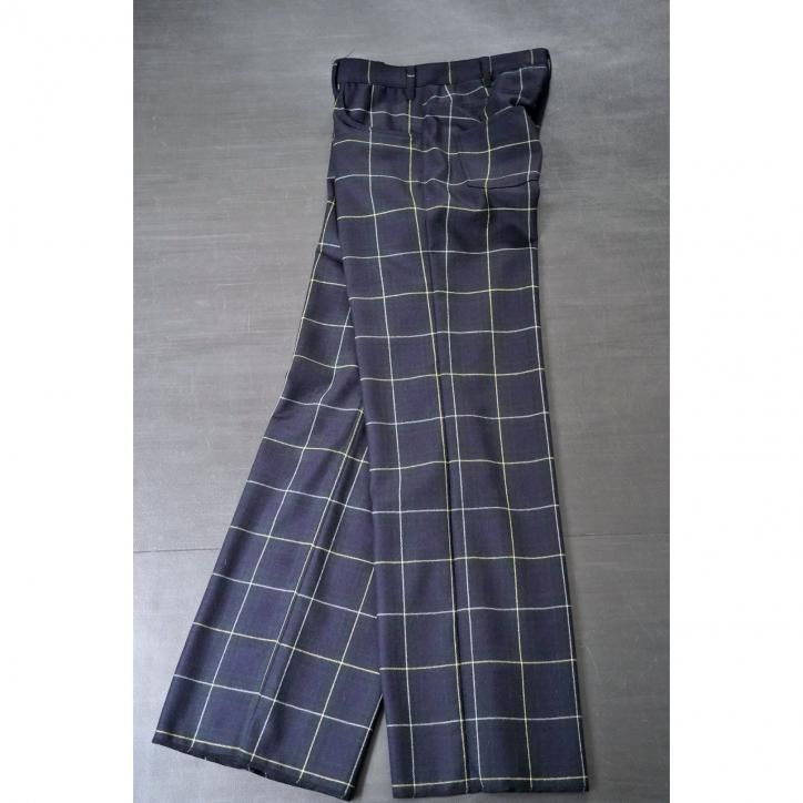 10/7 20:00~ۡLa favola/եܥBAGGY PANTS WOOL CHECK