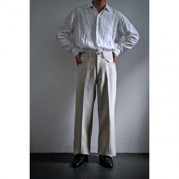 【新品】定価66,000円 la favola wool セミフレアpants 新品】定価66, la favola wool セミフレアpants メンズ