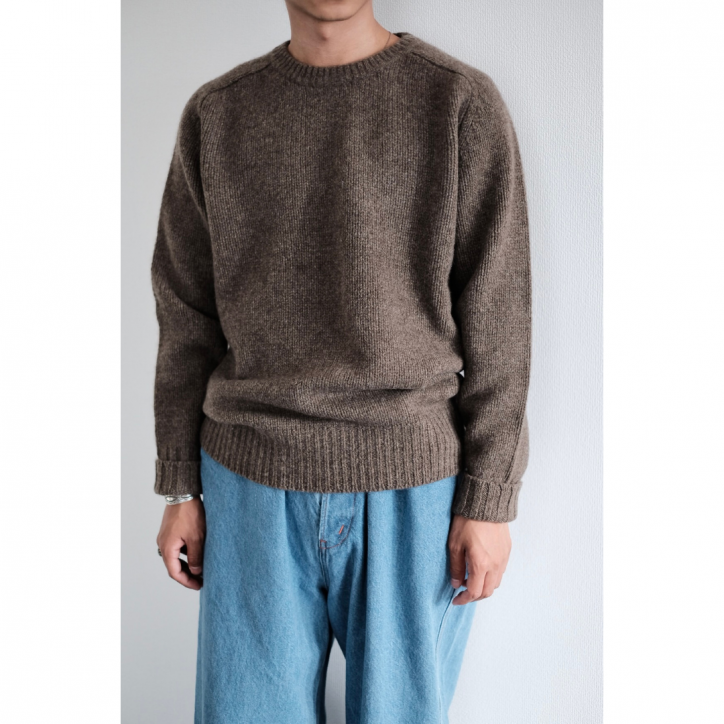 10/11 20:00~ۡwalenode/Ρɡۡ25AWInnocent YAK Shetland sweater Mocha