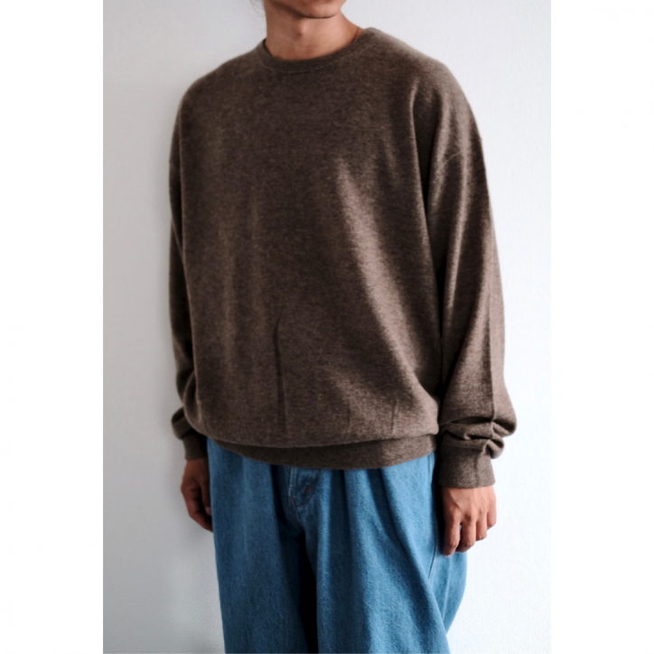 10/11 20:00~ۡwalenode/Ρɡۡ25AWInnocent YAK Sweat like sweater Mocha