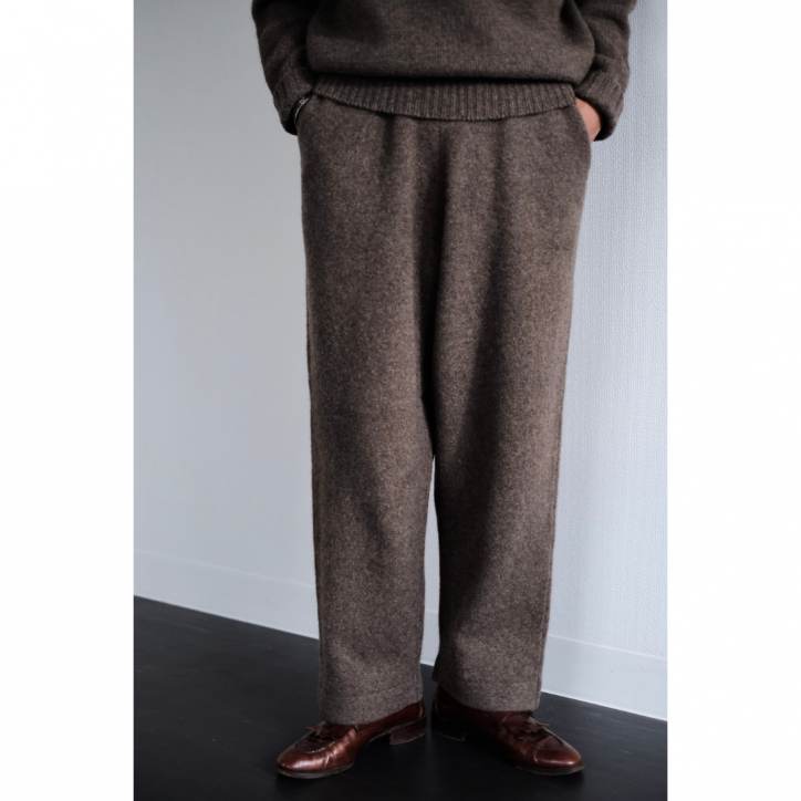 10/11 20:00~ۡwalenode/Ρɡۡ25AWInnocent YAK Wide tapered pants Mocha