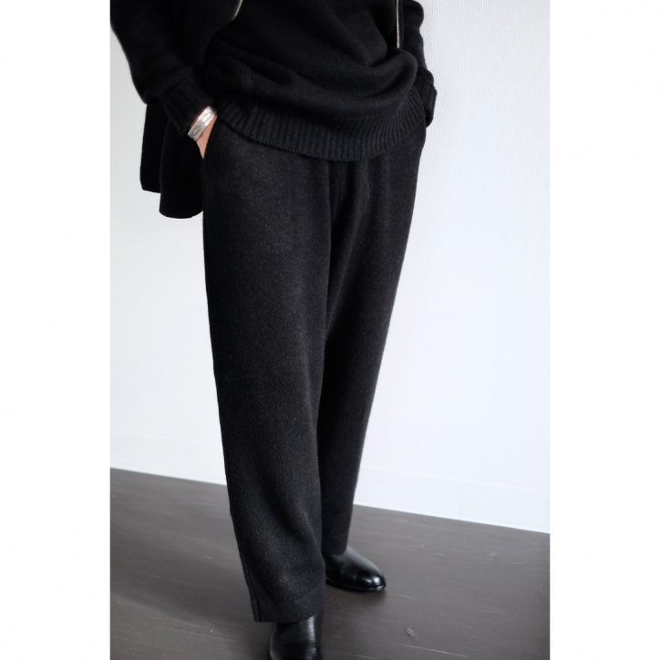 10/11 20:00~ۡwalenode/Ρɡۡ25AWInnocent YAK Wide tapered pants Black
