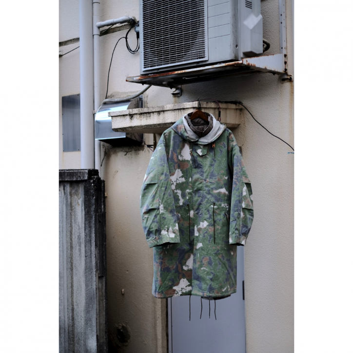 【Gurank/グランク】【25FW】Timberline camouflage parka BROWN