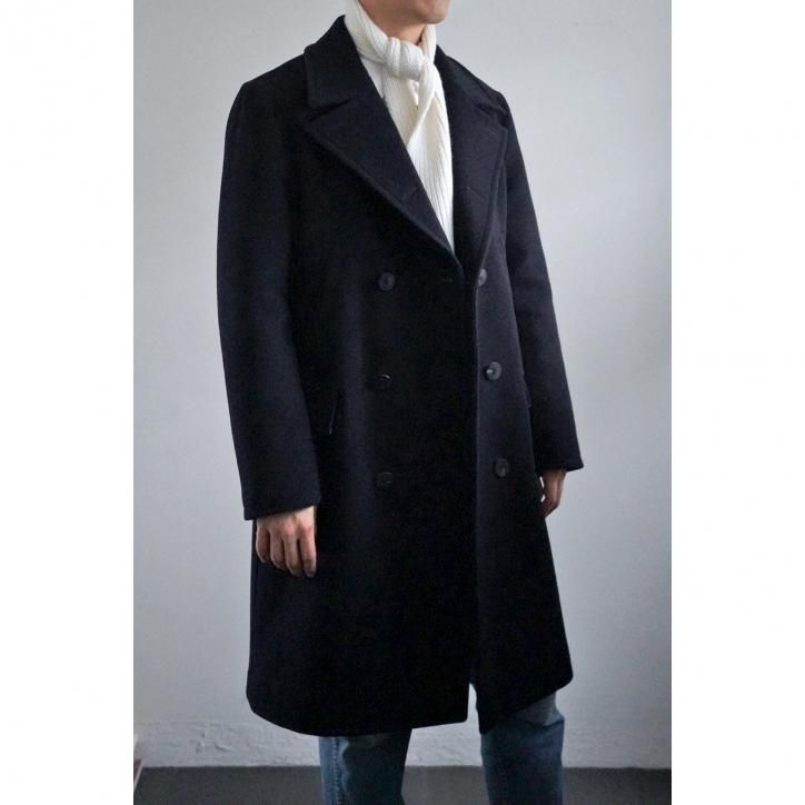 ANSNAM / アンスナム】P COAT LONG NAVY