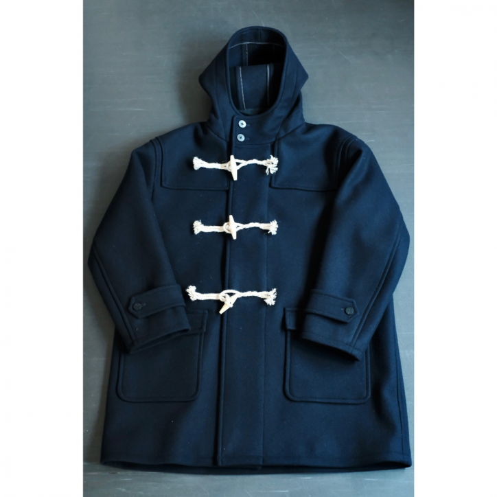 I am dork アイアムドークBIG DUFFLE COAT NAVY I am dork アイアムドークBIG DUFFLE COAT NAVY